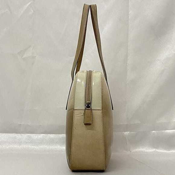 Prada Bag Boston Shoulder Brown Gradient Handbag Leather Brown Beige Bag - Picture 1 of 9